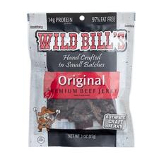 Wild Bills Original Beef Steak Strips 3oz Bag 